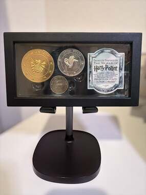 The Noble Collection Harry Potter Gringotts Bank Coin Set
